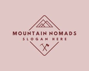 Mountain Trip Traveler logo design