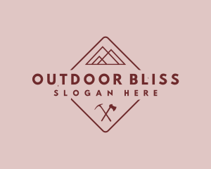 Mountain Trip Traveler logo design