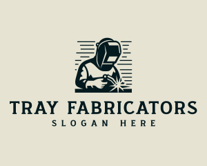 Welding Fabrication Blowtorch logo design