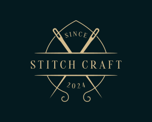 Stitching Embroidery Tailor logo