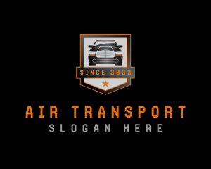 Shield Car Transport  logo design