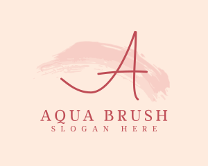 Brush Stroke Cosmetic Spa logo design