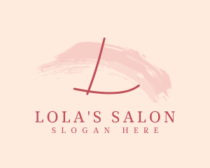 Brush Stroke Cosmetic Spa logo design