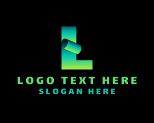 Document Writing App Letter L logo