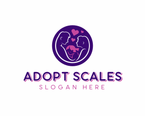 Adoption Family Planning logo design