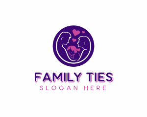 Adoption Family Planning logo design