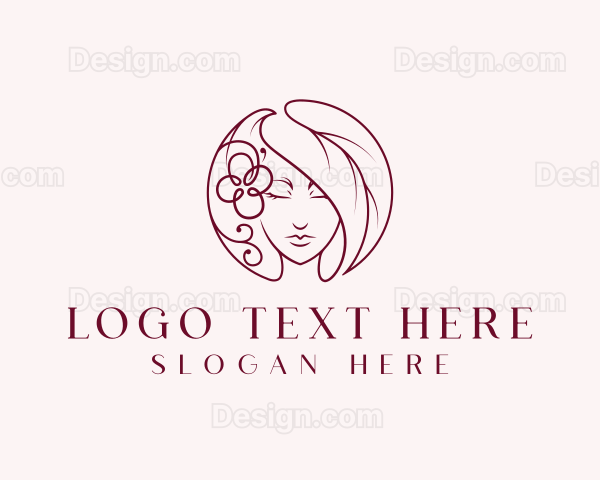 Beauty Salon Woman Logo