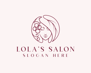 Beauty Salon Woman logo design