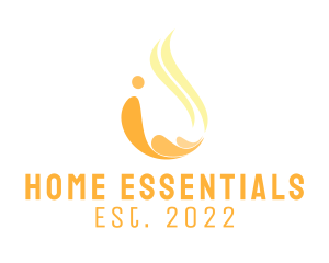 Lemon Essential Oil  logo design