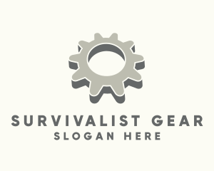 Engineer Gear Cog logo design