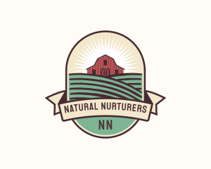 Organic Farm Field logo design