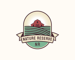 Organic Farm Field logo design