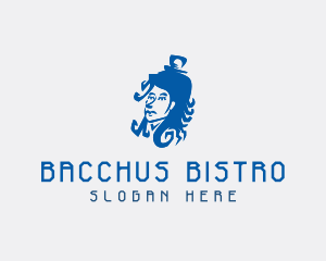 Greek God Character  logo