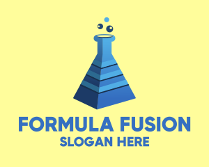 Lab Flask Pyramid logo