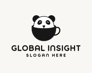 Cute Panda Cup logo