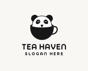 Cute Panda Cup logo