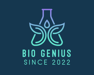 Laboratory Flask Biotechnology logo