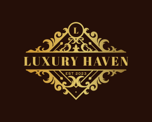 Premium Luxury Crest logo design