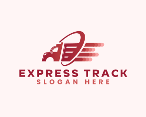 Fast Truck Logistics logo design