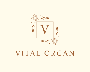 Mystical Elegant Organic logo design