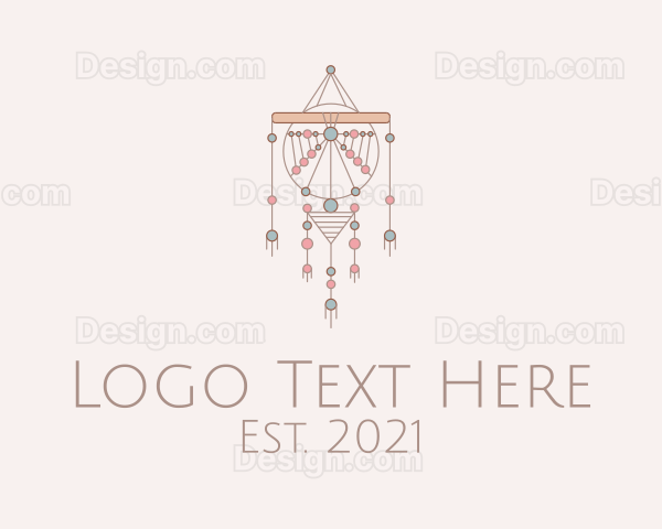 Macrame Handicraft Ornament Logo