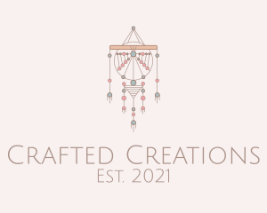 Macrame Handicraft Ornament  logo design