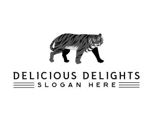 Tiger Beast Animal logo