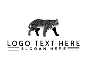 Beast - Tiger Beast Animal logo design
