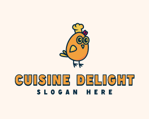 Chicken Chef Cooking logo design