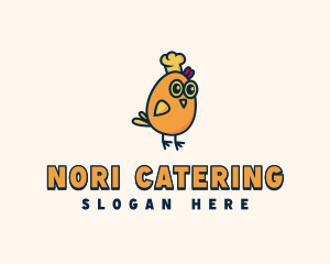 Chicken Chef Cooking logo design