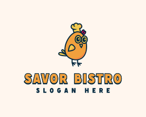 Chicken Chef Cooking logo design