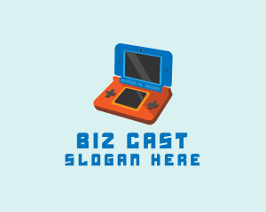 Retro Video Game Console Logo