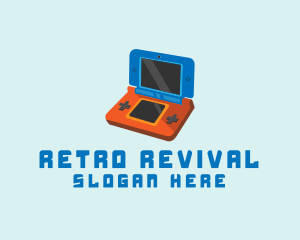 Retro Video Game Console logo design