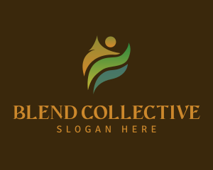 Abstract Human Community logo