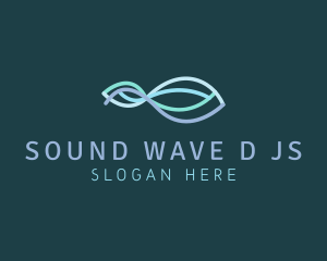 Infinity Loop Wave logo design