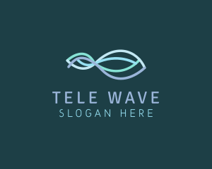 Infinity Loop Wave logo design