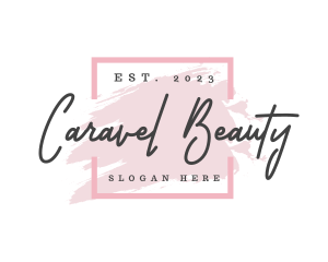 Watercolor Beauty Apparel logo design