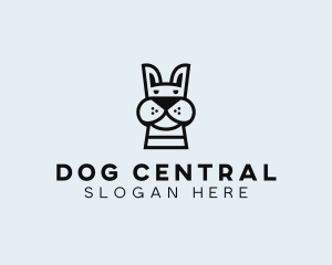 Dog Pet Animal logo design