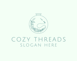 Nature Stitching Fabric logo design