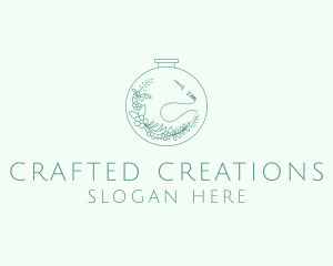 Nature Stitching Fabric logo design