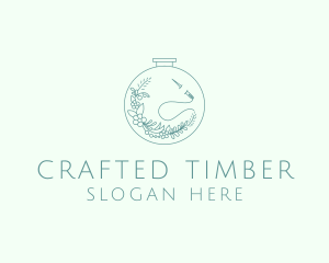 Nature Stitching Fabric logo design