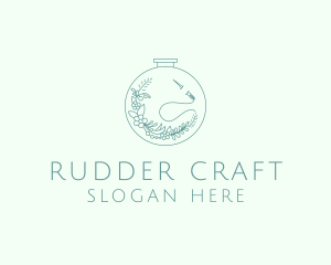 Nature Stitching Fabric logo design