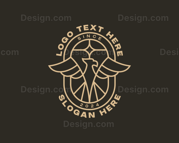 Upscale Luxury Bird Logo