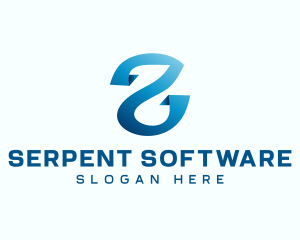 Tech Software Letter S logo design