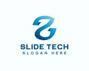 Tech Software Letter S logo design