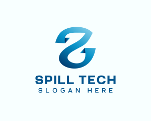 Tech Software Letter S logo design