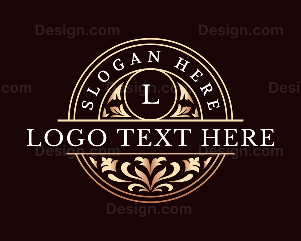 Floral Filigree Deluxe Logo