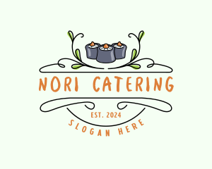 Sushi Kitchen Cuisine logo design