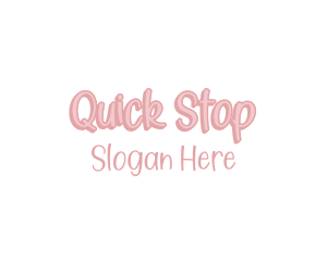 Cute Feminine Pastel Logo