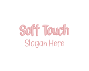 Cute Feminine Pastel logo design